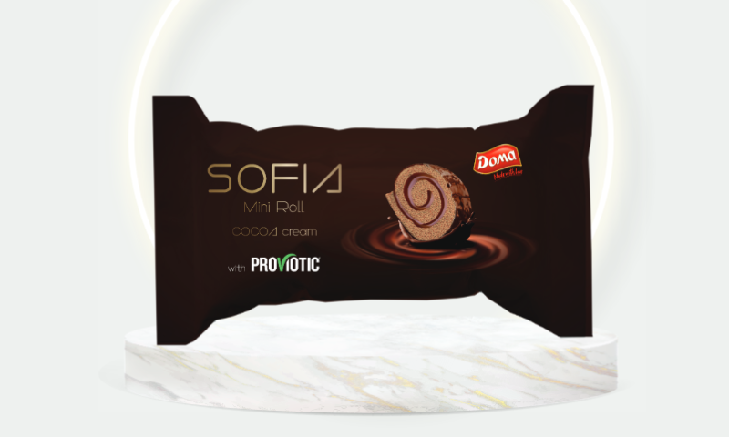 Mini roll Sofia cocoa 16 x 36 g / box