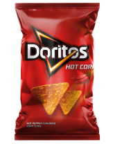 Doritos 100 g Heißer Mais 27 Stück/Karton