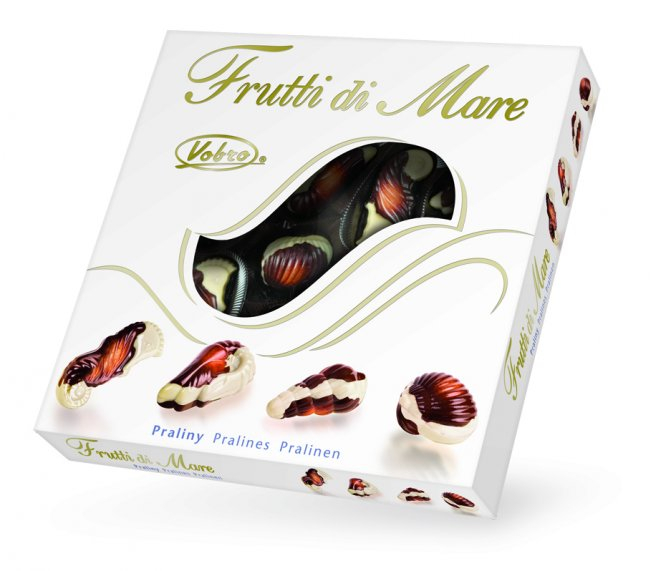 Fruti di Mare chocolate candies 370g. 6 pcs./case