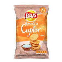 Chips Spitze 125 g gebacken Salz 24 Stück/Karton