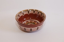 Ceramic Bowl 12 cm Trojan pattern