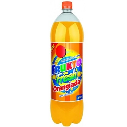 Derby Fructo Fresh 2 l. Orange 6 Stück/Stapel