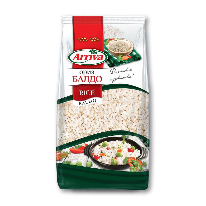 Ariva Rice Baldo 1kg 6 pcs/stack