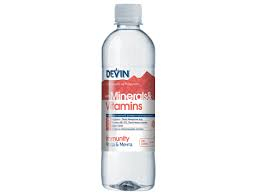 Devin Wasser mit Vitaminen Erdbeere und Minze 425 ml 6 Stück/Stapel