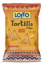 Snacks Lotto Tortilla Nachos 85g 15pcs/box.