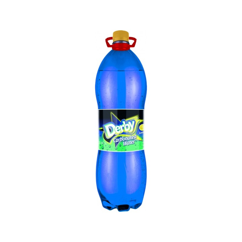 Derby 2 l. Carbonated water with lemon 6 pcs./stack