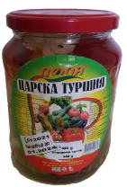 Popa Tsar's pickle 680 g 12 pcs./stack