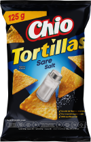 Chio Tortilla chips Original 125 g 10 pcs/box