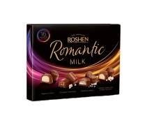 Шоколадови бонбони Рошен романтик милк 120гр.