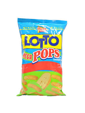 Snacks Lotto Mega Pops 78g 20 pcs./carton