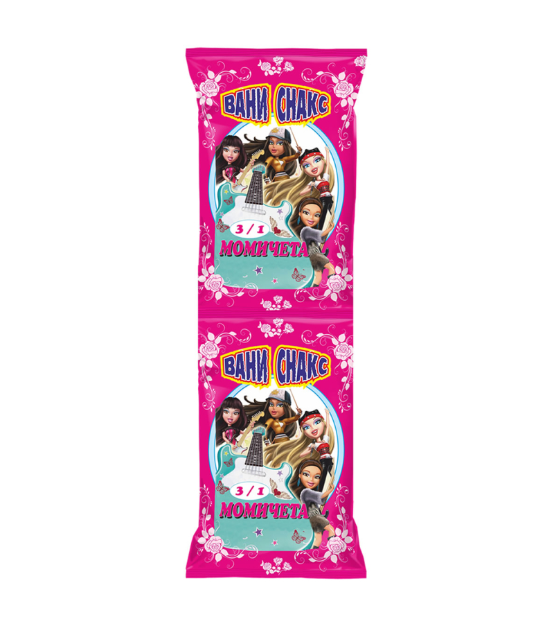 Vani snacks 3 gifts GIRL 100 g. 10 pcs./can. (price per sack)