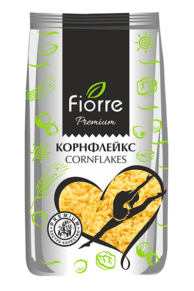 Fiore Cornflakes natural 200 g 6 pcs./st.