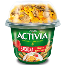 Danone Activia breakfast with strawberries 0.198 kg 12 pcs/box