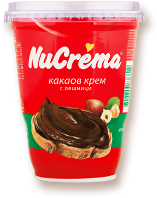 Nukrema Cremebraun 400 g 8 Stück/Karton