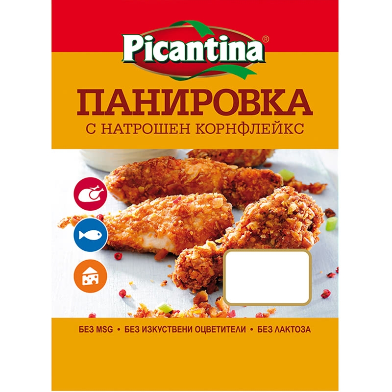 Пикантина Панировка с корнфлейкс 0.180 20бр./каш
