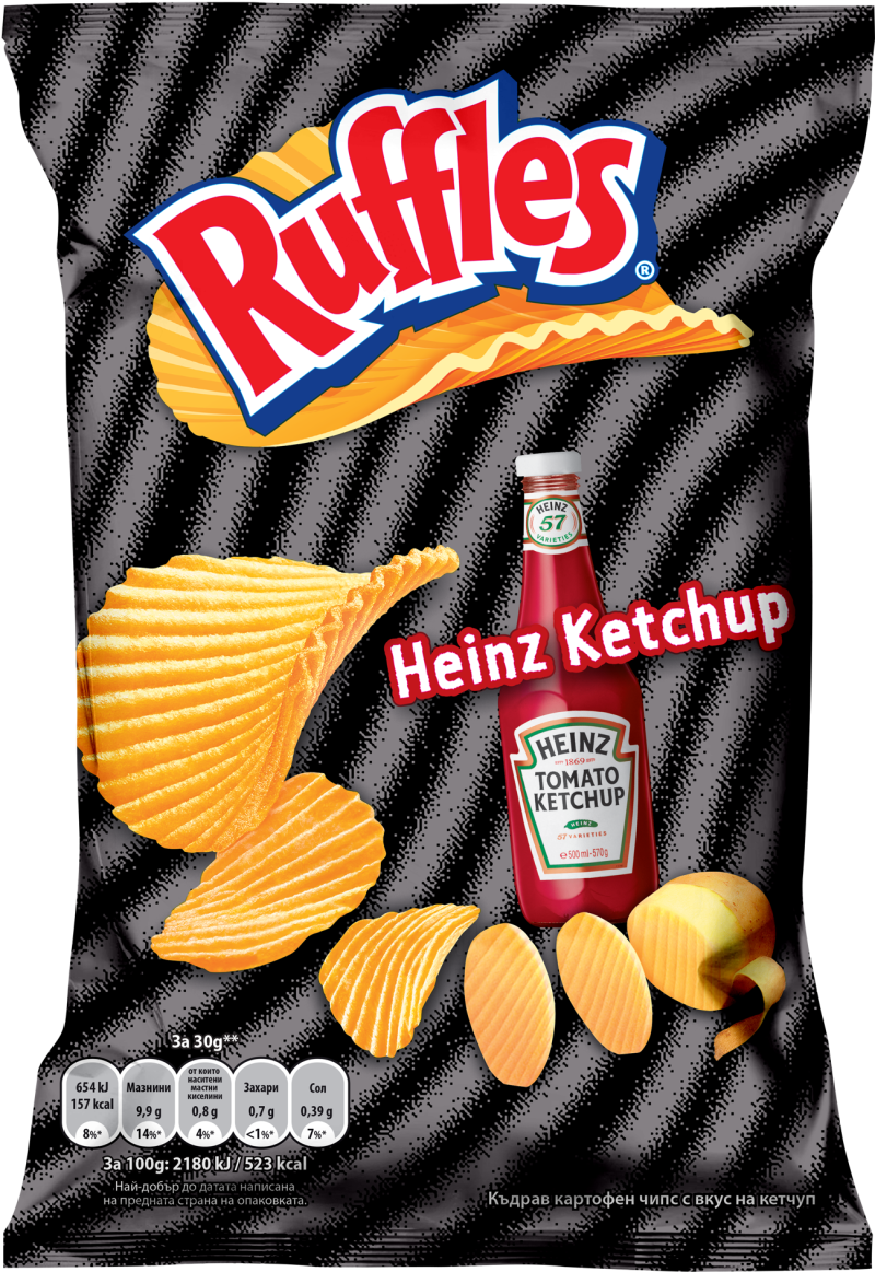 Chips Raffles 155 g Ketchup 20 Stück/Karton