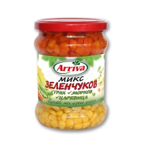 Ariva Gemüsemischung/Karotte, Erbsen, Mais/ 480 g 8 Stück/Stapel