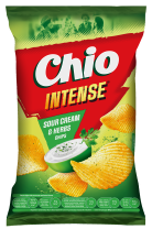 Chio chips Intense cream and herbs 135 g 10 pcs/box