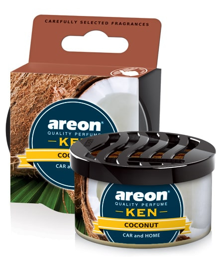 Areon ken blister pack Coconut 1pc.