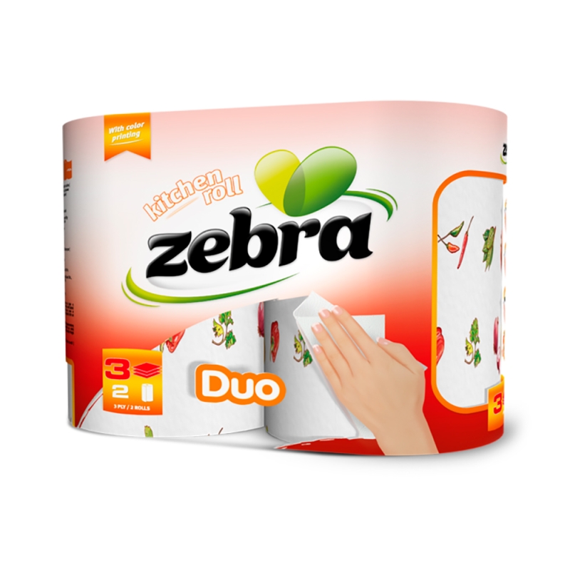 Mutfak kağıdı Zebra Comfort Eco 2 adet