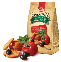 Bruschetti Maretti Tomaten und Oliven 15 Stk./Karton