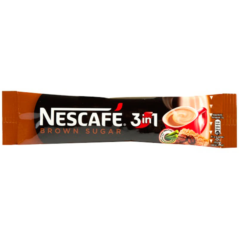 Ness coffee 3 in 1 Brown sugar 28 pcs./box 10 pcs/box