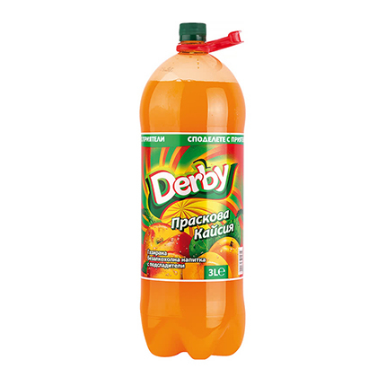 Derby 3 l. Peach and apricot