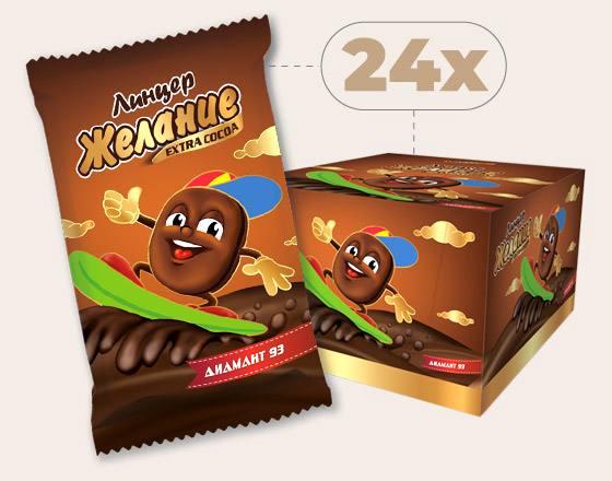 Мед Linzer Extra Cocoa Wish 24 шт./коробка