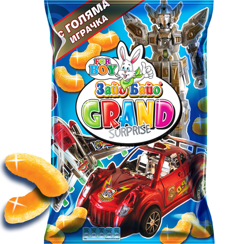 Rabbit Bayo Grand boy 100g 6pcs.