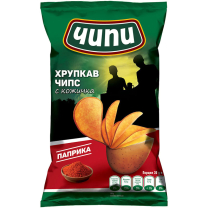 Chipi cips paprika 120 gr. 10 adet/kutu.