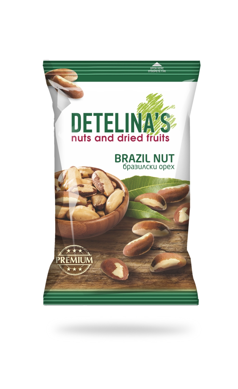 Clover Brazil nut 60g. 12 pcs./case