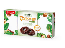 Trayana Hazelnut Biscuits 175 g. 24 pcs./box