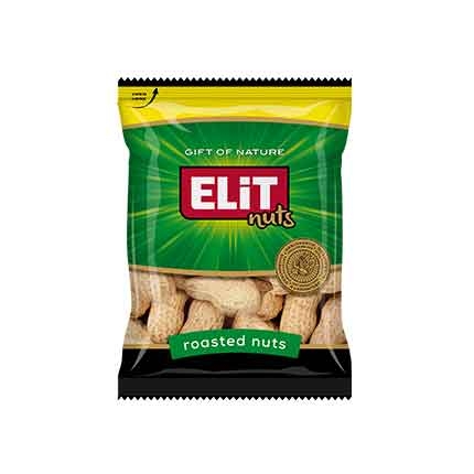 Elite Roasted peanut shell 140 g 10 pcs/stack