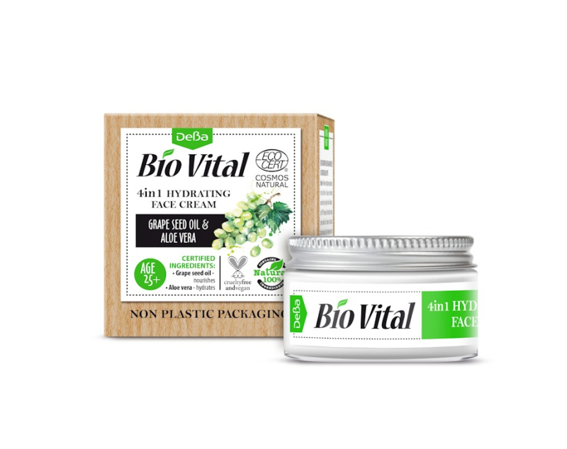 Bio vital Face cream 4 in 1 /25+/ 50 ml