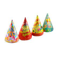 Party hats 20 cm 10 pcs/stack