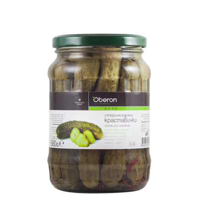 Oberon Pickles EXTRA 680 g 6 Stk./Stapel