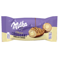 Çikolatalı Kruvasan Milka vanilya 50 gr 14 adet/kutu