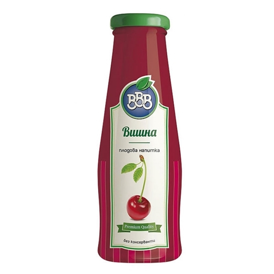 BBB Sour Cherry Juice 250 ml glass 6 pcs./glass