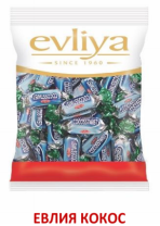 Candy Evlia coconut 500 g 12 pcs/box