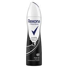 Deodorant Rexona Women's Black and White