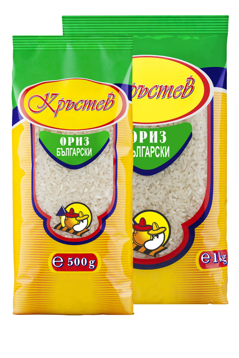 Krastev Bulgarian Rice 1kg 10 pcs./ stack