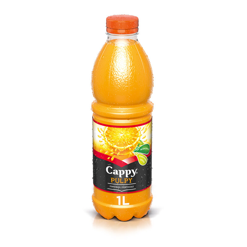 Cappi Pulpi Orange 1l 6 pcs/stack