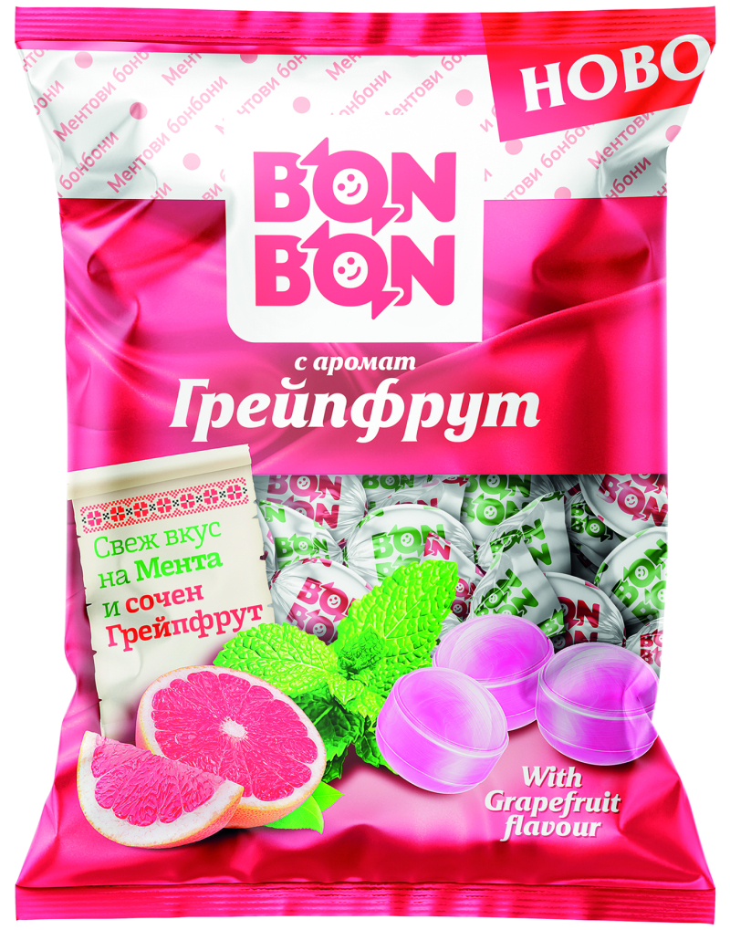 Bonoboni Crystal Grapefruit 80g/ 40 pcs/box