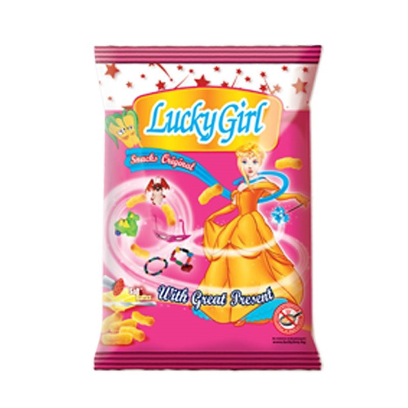 Lucky Boy pink girl NEW 10 pcs.