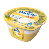 Danone Danet duo vanilla 115 g 12 pcs/box