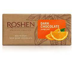 Çikolata Roshen Koyu Portakal kabukları 90g.