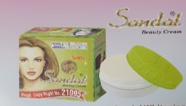 Cream Sandal whitening 7 pcs/stack