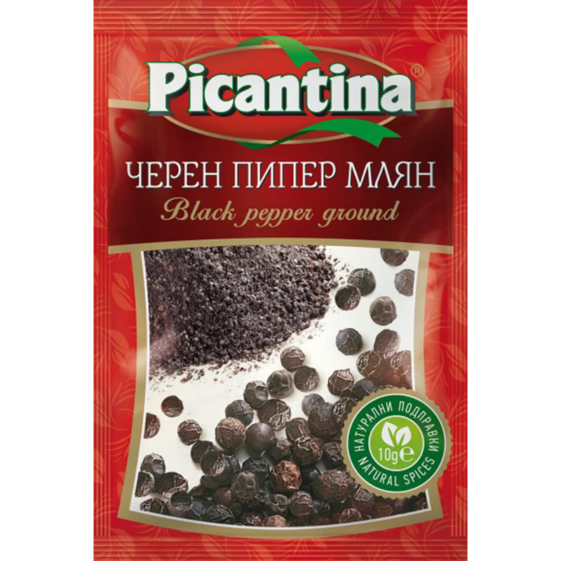 Pikantina Black pepper ground 20 pcs/box