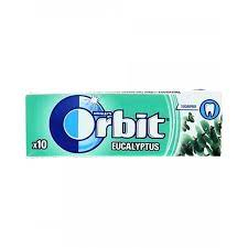 Orbit Eucalyptus 10 tablets/30 packs.