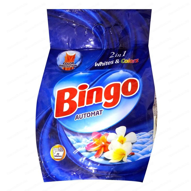 Bingo tozu 2 kg. Beyazlar ve Renkliler